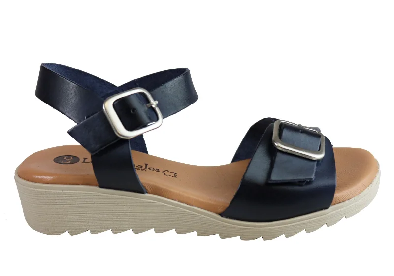Clearance Event Lola Canales Koz Womens Comfortable Soft Leather Sandals Made In Spain