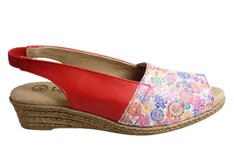 Fashion Frontiers Lola Canales Loreta Womens Comfort Leather Wedge Sandals Made In Spain Fashion Frontiers Lola Canales Loreta Womens Comfort Leather Wedge Sandals Made In Spain