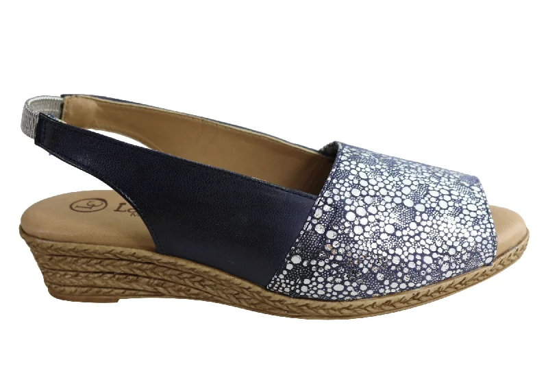 Break Fashion Norms Lola Canales Lulu Womens Comfort Leather Wedge Sandals Made In Spain Break Fashion Norms Lola Canales Lulu Womens Comfort Leather Wedge Sandals Made In Spain