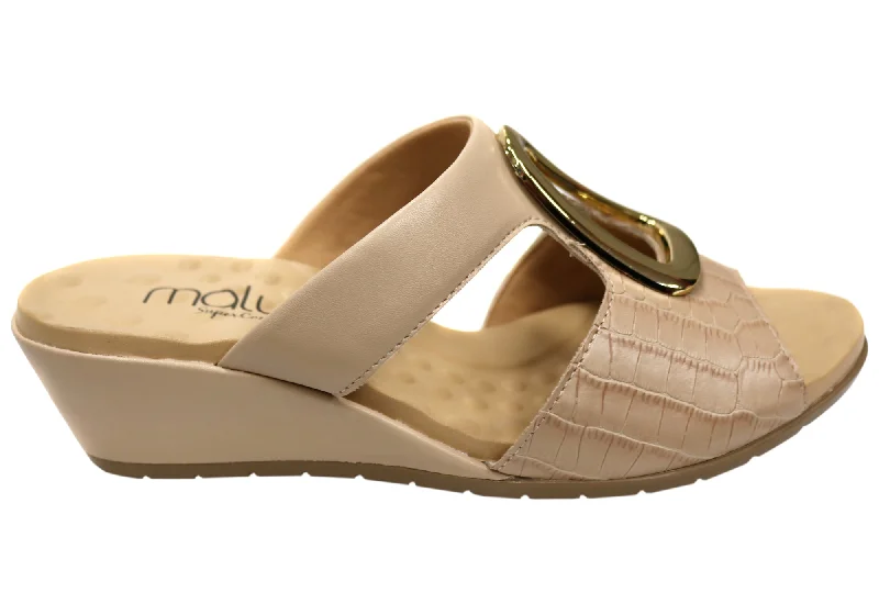 Comfortable Boots Sale Malu Supercomfort Amosar Womens Comfort Wedge Slides Made In Brazil