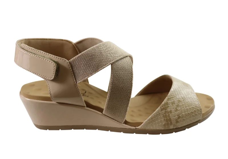 Versatile Shoes Promotion Malu Supercomfort Camari Womens Comfort Wedge Sandals Made In Brazil