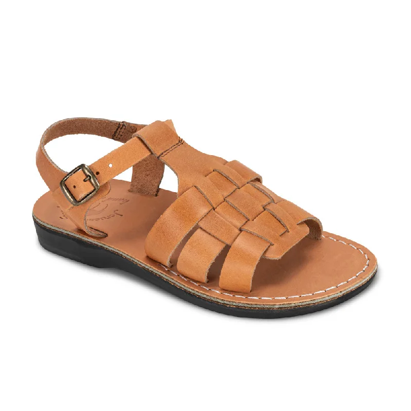 Casual Shoes Sale Mikayla - Open Toe Fisherman-Style Sandal | Tan