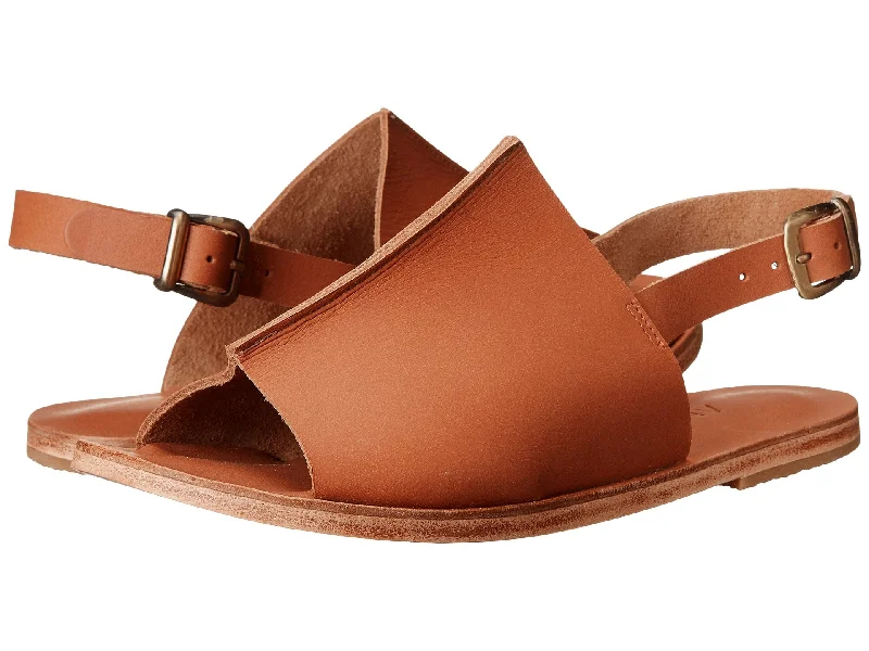Comfortable Stylish Shoes Montana Blvd - Back Strap Leather Mule | Tan