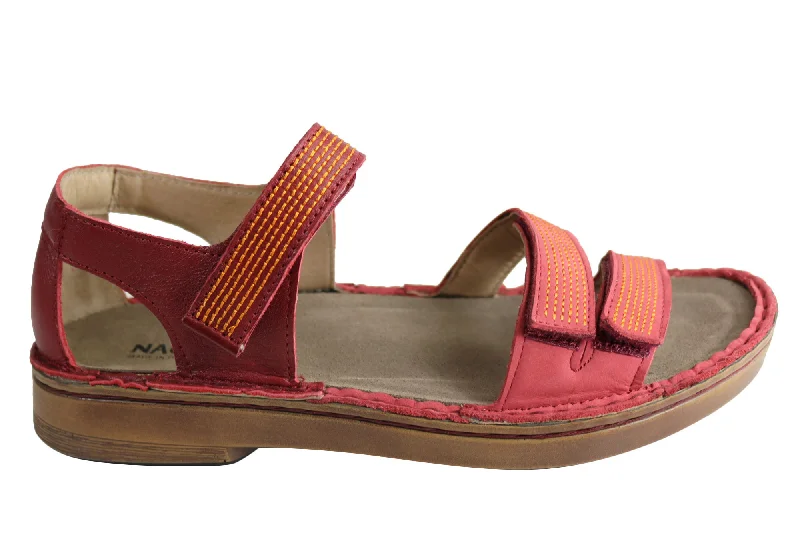 Comfortable Stretchy Shoes Naot Amarante Womens Leather Wide Fit Orthotic Friendly Sandals