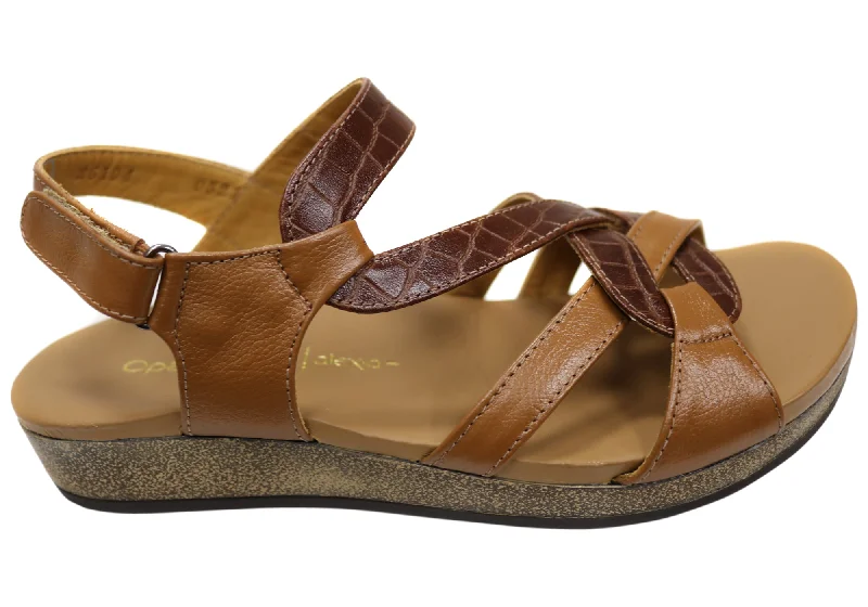 Durable Walking Shoes Sale Opananken Anita Womens Comfortable Brazilian Leather Sandals