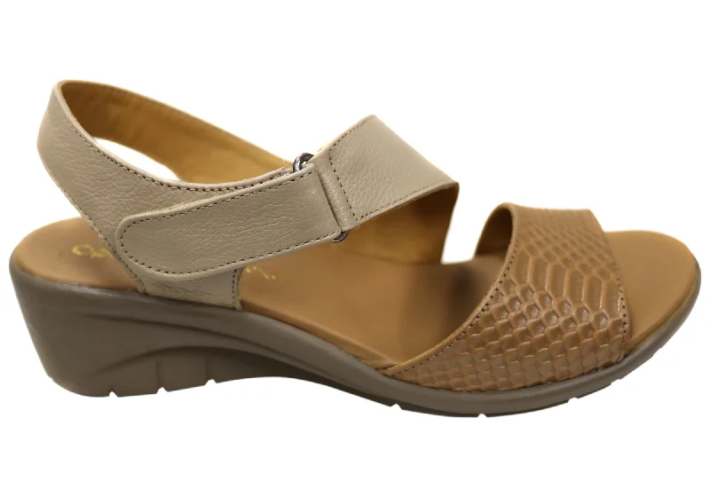 Fashionable Casual Footwear Offers Opananken Helena Womens Comfortable Brazilian Leather Sandals