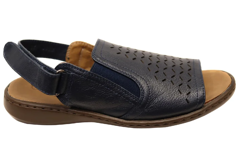 Vintage-Inspired Style Offers Opananken Lane Womens Comfortable Brazilian Leather Sandals