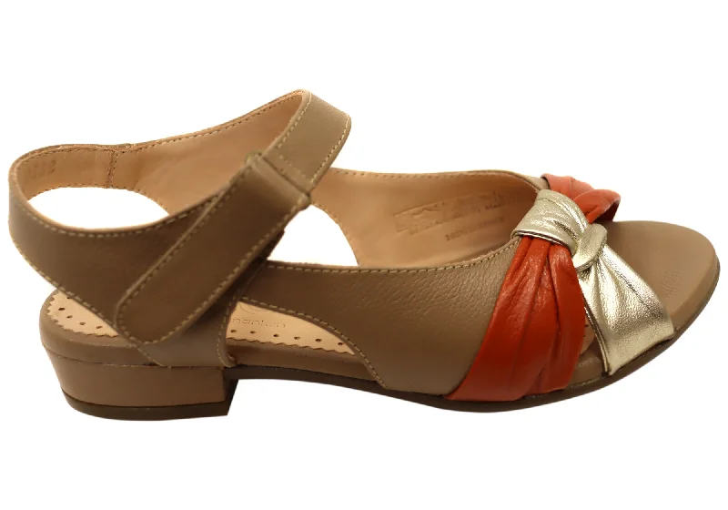 Non-Slip Shoes Offers Opananken Laura Womens Comfortable Brazilian Leather Sandals