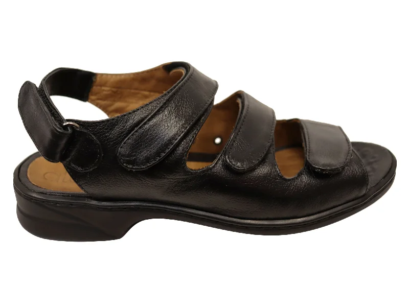 Casual Chic Deals Opananken Michele Womens Comfortable Leather Adjustable Sandals
