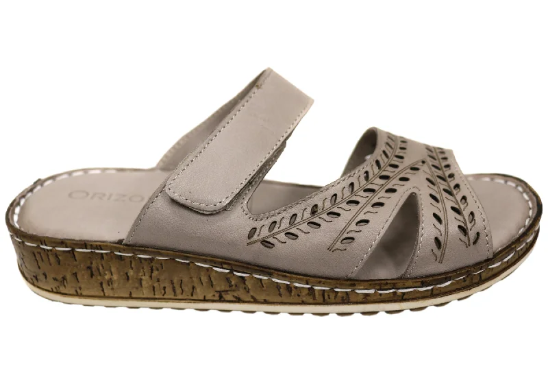 Buy More, Save More Orizonte Ankra Womens European Leather Comfortable Slides Sandals Buy More, Save More Orizonte Ankra Womens European Leather Comfortable Slides Sandals