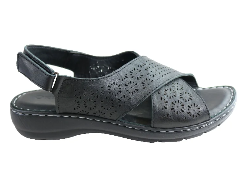 Discount Store Orizonte Audrey Womens European Leather Comfortable Cushioned Sandals Discount Store Orizonte Audrey Womens European Leather Comfortable Cushioned Sandals