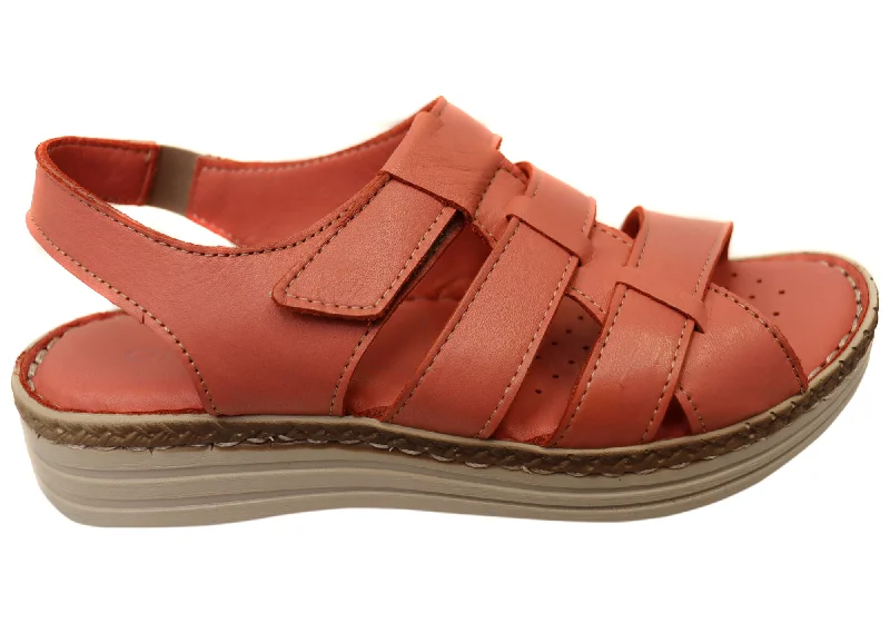 Hurry Before It's Gone Orizonte Capraia Womens European Comfortable Leather Sandals
