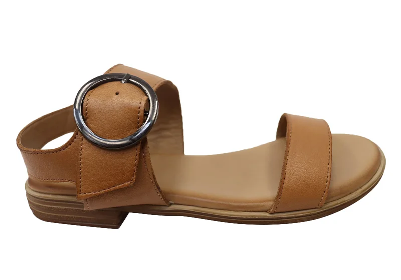 Sustainable Footwear Sale Orizonte Chadstone Womens Comfortable European Leather Sandals