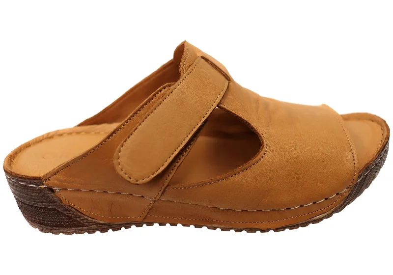 Luxe Style Discounts Orizonte Elba Womens European Comfortable Leather Slides Sandals Luxe Style Discounts Orizonte Elba Womens European Comfortable Leather Slides Sandals