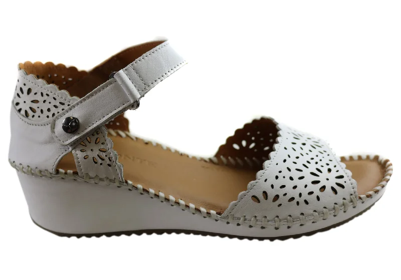 Insane Discount Onslaught Orizonte Franni Womens European Comfortable Leather Wedge Sandals Insane Discount Onslaught Orizonte Franni Womens European Comfortable Leather Wedge Sandals