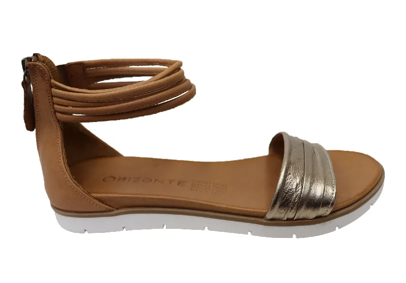 Water-Resistant Shoes Sale Orizonte Mischa Womens Comfortable European Leather Sandals