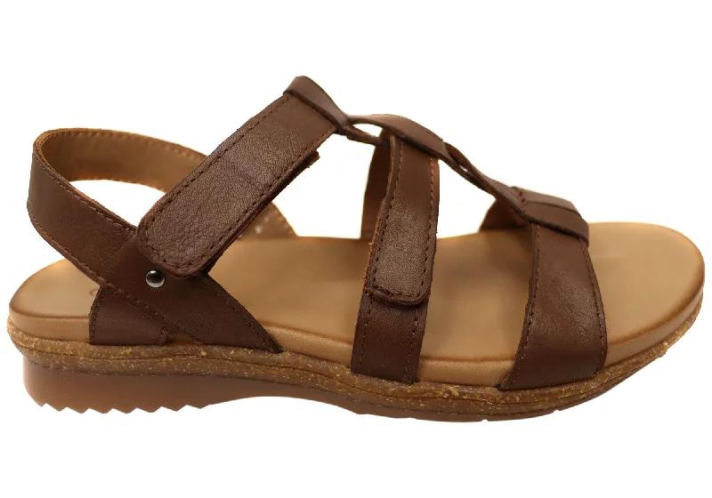 Trendy Outdoor Casual Shoes Orizonte Mosman Womens Comfortable European Leather Sandals