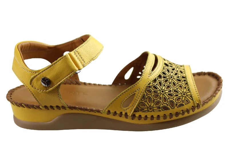 Fall Sale, Prices Drop Orizonte Noble Womens European Comfortable Leather Sandals