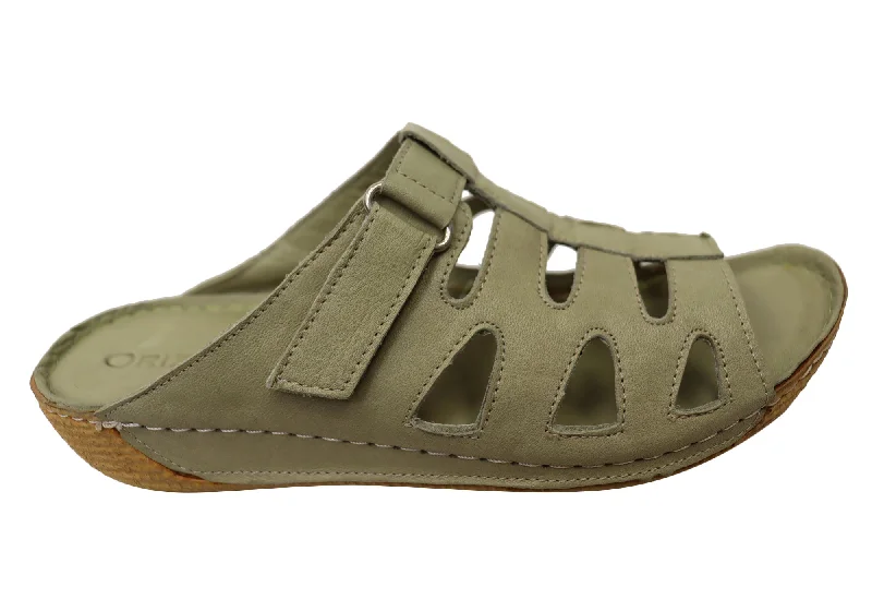 Classic Modern Offers Orizonte Panera Womens European Comfortable Leather Slides Sandals Classic Modern Offers Orizonte Panera Womens European Comfortable Leather Slides Sandals