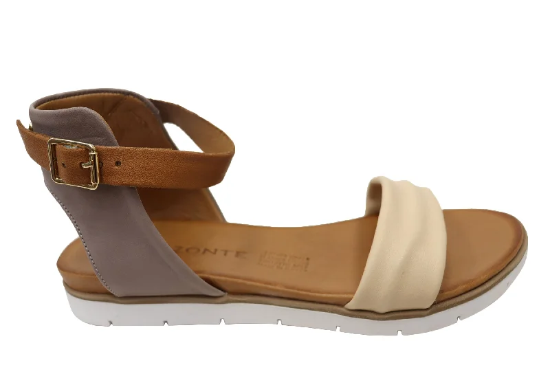 Women's Flats Sale Orizonte Ramos Womens Comfortable European Leather Sandals