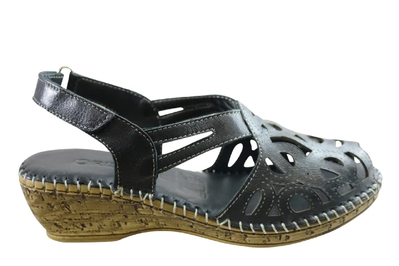 New Season Fashion Preview Orizonte Saxona Womens European Soft Leather Comfortable Sandals New Season Fashion Preview Orizonte Saxona Womens European Soft Leather Comfortable Sandals