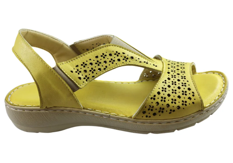 Absurdly Cheap Sale Orizonte Thera Womens European Comfortable Leather Sandals