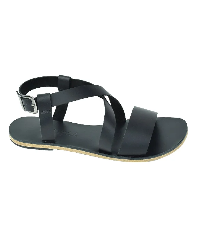 Slip-On Shoes Promotion Pico Blvd - Soft Leather Buckle Sandal | Black