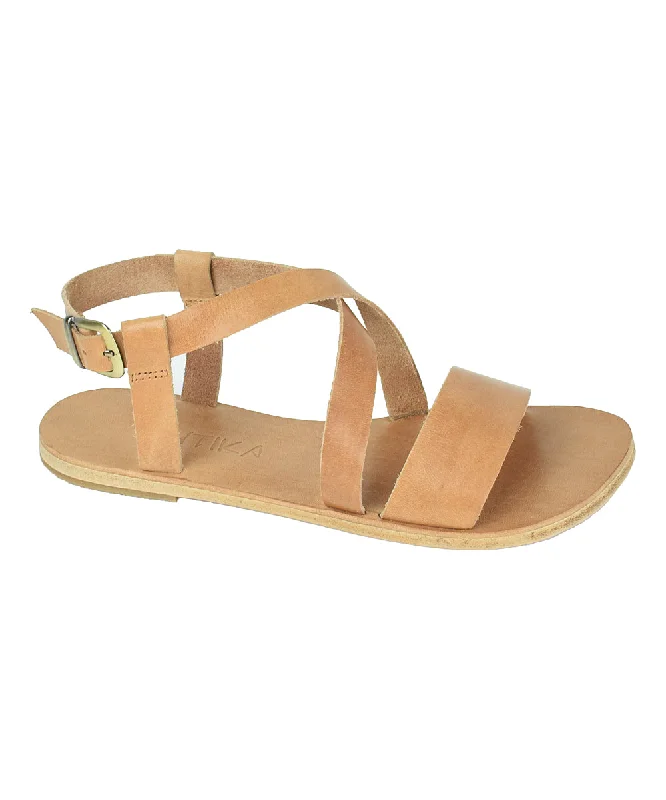 Casual Chic Footwear Offers Pico Blvd - Soft Leather Buckle Sandal | Tan
