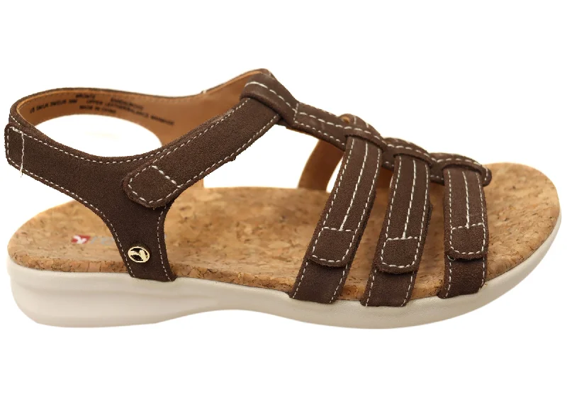 Spring Fashion Revere Bronte Womens Comfortable Leather Sandals