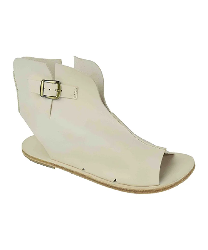 Street Style Discounts Rodeo Blvd - Stylish Booth Sandal With Side Buckle | Natural
