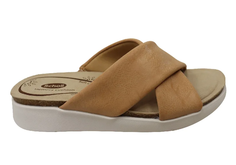 Statement Casual Shoes Scholl Orthaheel Tessa Womens Comfortable Slides Sandals