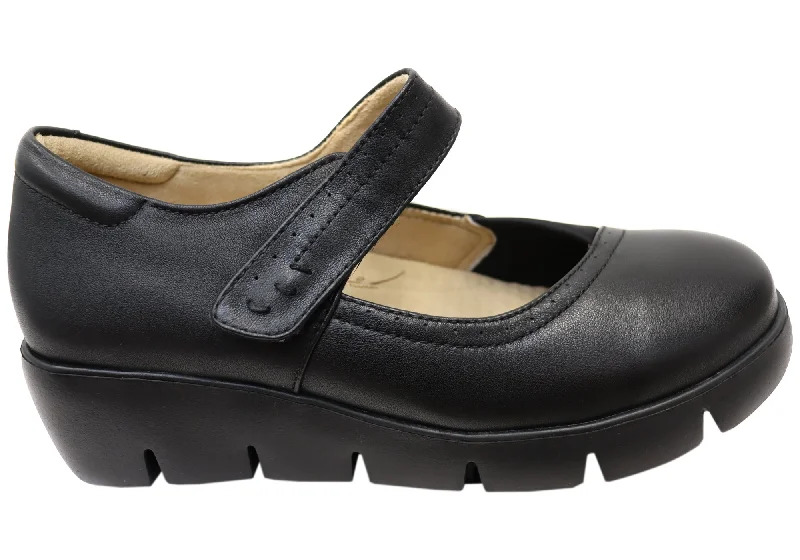 Premium Footwear Sale Scholl Orthaheel Womens Leather Comfortable Gracie Mary Jane Shoes