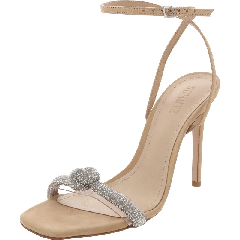 Weekend Exclusive Schutz Womens Leather Strappy Slingback Sandals