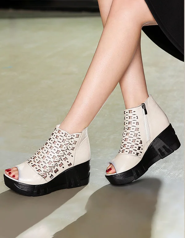Trendy Styles Summer Open Toe Breathable Ankle Sandals