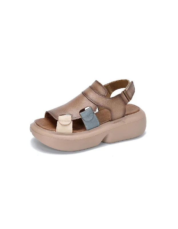 Mega Sale Summer Retro Platform Sandals Slingback