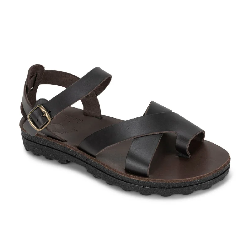 Sale On Sale Tovah - Molded Crossover Strap Sandal | Brown