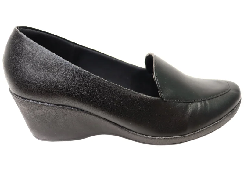 Timeless Style Promotions Usaflex Tosha Womens Brazilian Comfortable Leather Wedge Shoes