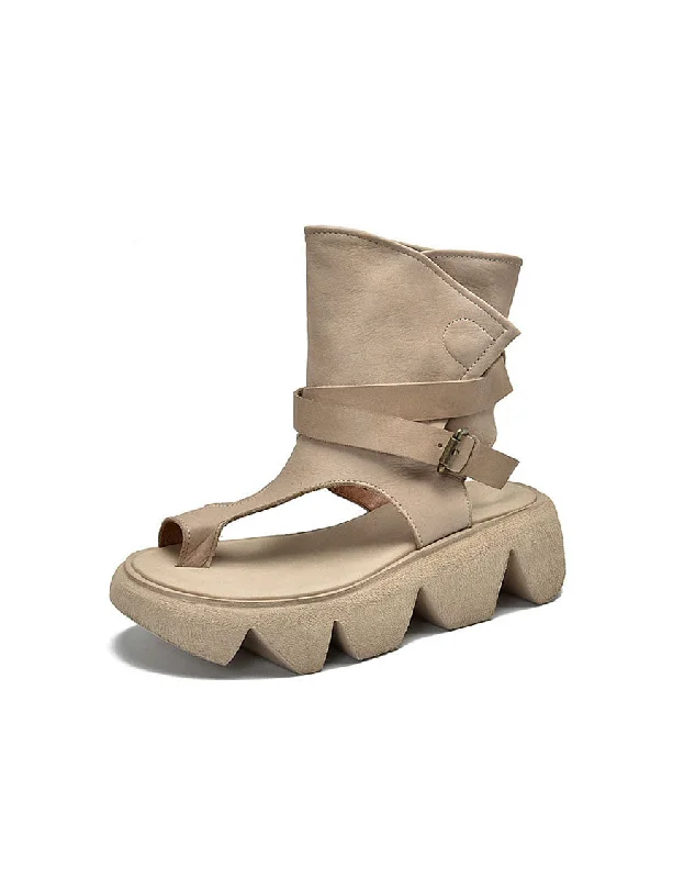 Seasonal Footwear Sale Vintage Rome Style Summer Flip Flop Boots